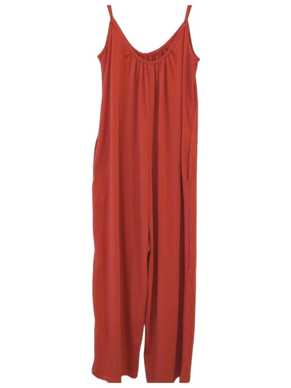 Boho Sleeveless Long Pant Romper Jumpsuit with Pockets